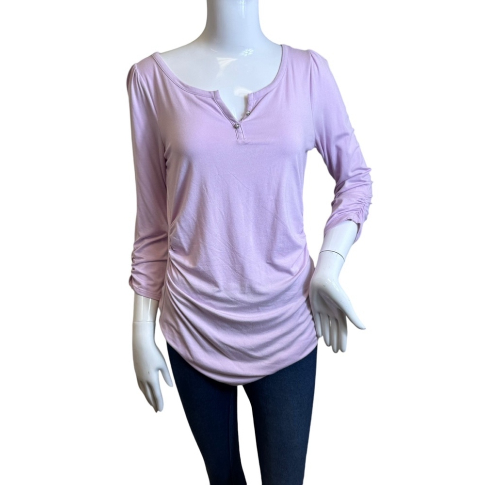 Women's White House | Black Market Top, Size S, Purple - Picture 1 of 6